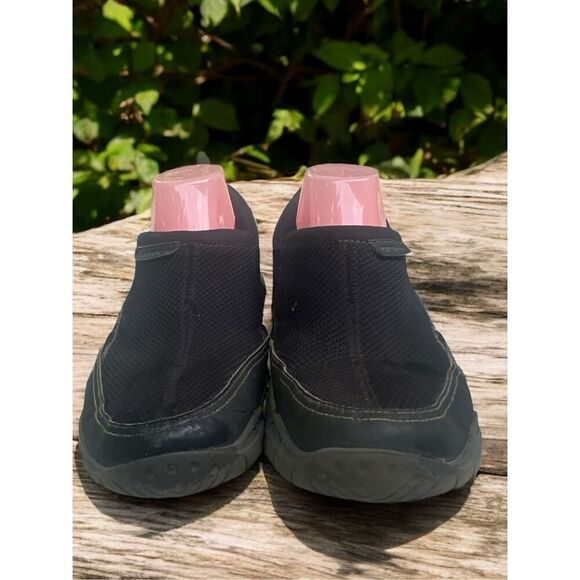 Crocs Swiftwater Mesh Moc Slip On shoes Men's Black Size 7/8 - Picture 2 of 10